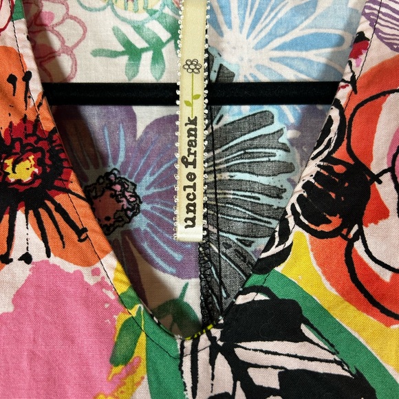 Uncle Frank Colorful Floral Mini Dress - Picture 4 of 11